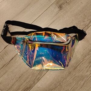 Holographic Iridescent Crossbody Bag